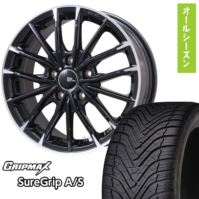 235/60R18 オールシーズンタイヤ ホイール４本セット (5/114車用) GRIPMAX SureGrip A/S ブランドルライン DF-10M 18インチ