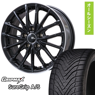 235/60R18 オールシーズンタイヤ ホイール４本セット (5/114車用) GRIPMAX SureGrip A/S ブランドルライン DF-10M 18インチ