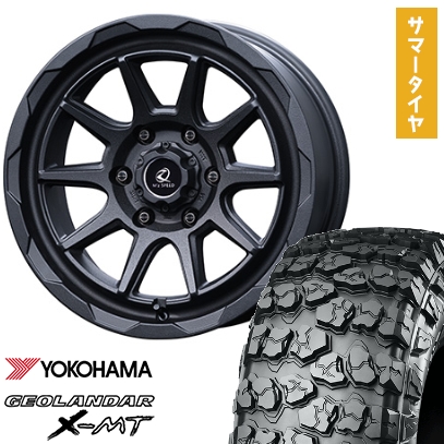 35X12.5R17 夏タイヤ ホイール4本セット YOKOHAMA ジオランダー X-MT G005 (6/139車用) MZ SPEED ジュノウ エムエム 17インチ