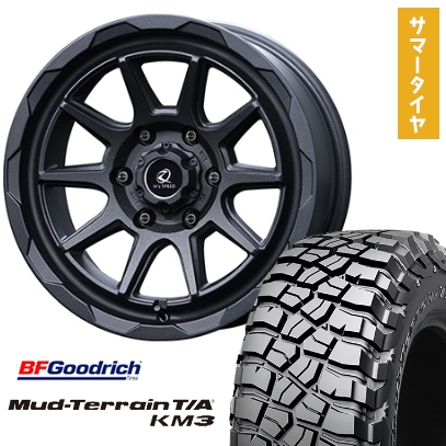 265/70R17 夏タイヤ ホイール4本セット BFグッドリッチ マッドテレーンT/A KM3 (6/139車用) MZ SPEED ジュノウ エムエム 17インチ
