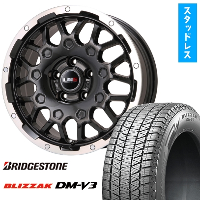 ブリザック DMーV3 235/60R18 スタッドレスタイヤ ホイール4本セット