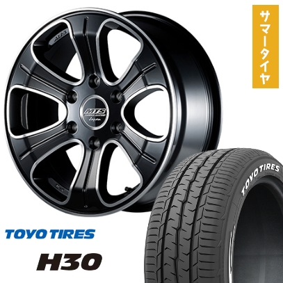 ハイエース夏タイヤ4本（ホイル付）