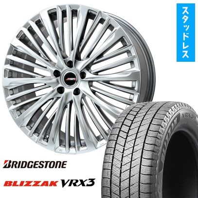 ブリザック VRX3 - 235/60R18 スタッドレスタイヤ 車輪4本仕掛ける BRIDGESTONE (5/114車用) プレ交ぜ合わせる MER-X (R14雄捻子) 14in 車、バイク、自転車-タイヤ、ホイール