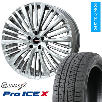 225/45R21 スタッドレスタイヤ ホイール4本セット シュアグリップPRO アイスX(限定) (5/114車用) プレミックス MER-X(R14ボルト) 21インチ