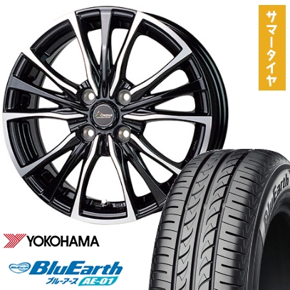 BluEarth 145/80R13 夏タイヤ ホイール4本セット 軽自動車用 YOKOHAMA 