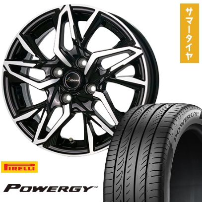 165/55R15 夏タイヤ ホイール4本セット PIRELLI パワジー (軽自動車用) ホットスタッフ クロノス CH-112 15インチ