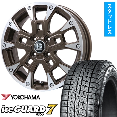 165/55R15 スタッドレスタイヤ ホイール4本セット YOKOHAMA 165/55R15 スタッドレスタイヤ ホイール4本セット YOKOHAMA