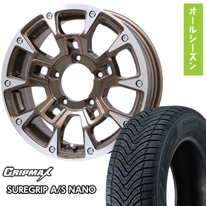 グリップマックス 【新品】ジムニーシエラ オールシーズンタイヤ