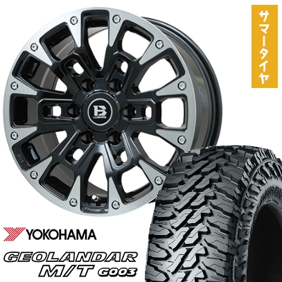 YOKOHAMA GEOLANDAR M/T 285/70R17 4本 GEOLANDAR 285/70R17 夏タイヤ ホイール4本セット YOKOHAMA