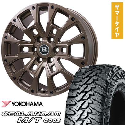 Yokohama 275/55R20 タイヤ・ホイールセット GEOLANDAR 275/55R20 夏タイヤ ホイール4本セット YOKOHAMA