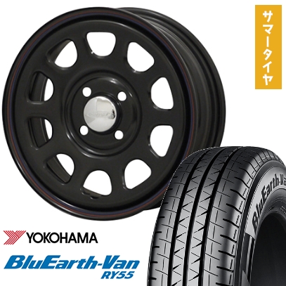 BluEarth 145/80R12 夏タイヤ ホイール4本セット 軽トラ 軽バン