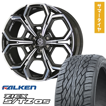 305/40R22 夏タイヤ ホイール4本セット FALKEN ジークス S/TZ 05 (6/139車用) LHC レーベンハート FLG-1 22インチ