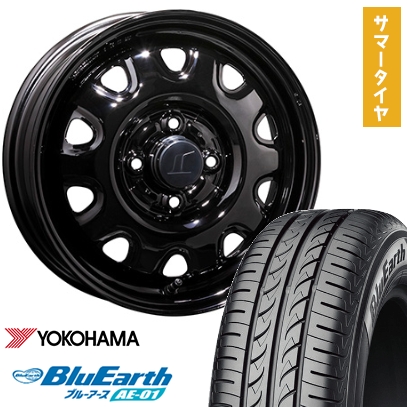 BluEarth 165/55R14 夏タイヤ ホイール4本セット 軽自動車用 YOKOHAMA 