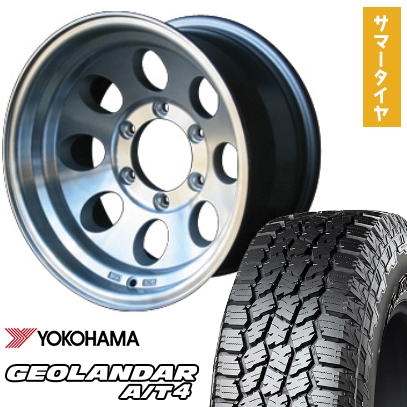 GEOLANDAR 265/70R16 夏タイヤ ホイール4本セット YOKOHAMA 