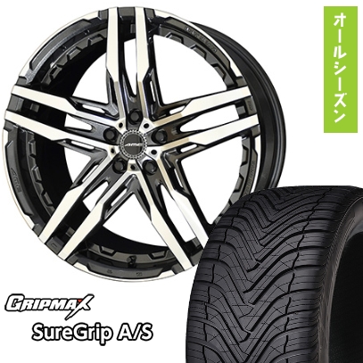 225/45R18 オールシーズンタイヤ ホイール４本セット (5/114車用) GRIPMAX シュアグリップ オールシーズン(限定) 共豊 シャレン RG 18インチ