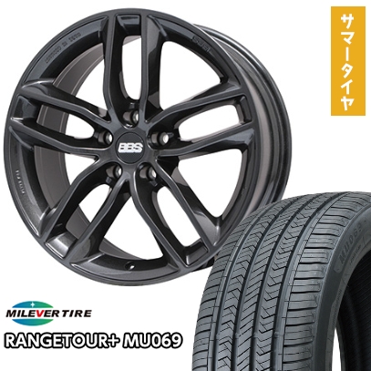 245/45R20 夏タイア 車輪4本仕掛ける ミ生き胆 範囲周遊旅行つけ加えるMU069（押さえる） (5/120車用) BBS GERMANY SX 20in 車、バイク、自転車-タイヤ、ホイール