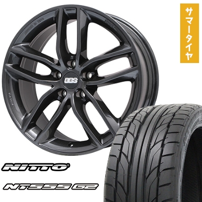 245/45R20 夏タイヤ ホイール4本セット ニットー NT555 G2 (5/120車用) BBS GERMANY SX 20インチ