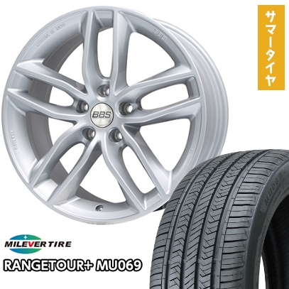245/45R20 夏タイヤ ホイール4本セット ミレバー レンジツアープラス 