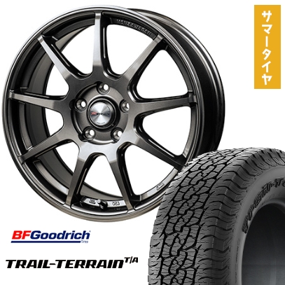 235/60R18 夏タイヤ ホイール４本セット (5/114車用) BFグッドリッチ トレールテレーンT/A ORBL モンツァ Rバージョン FS99 18インチ
