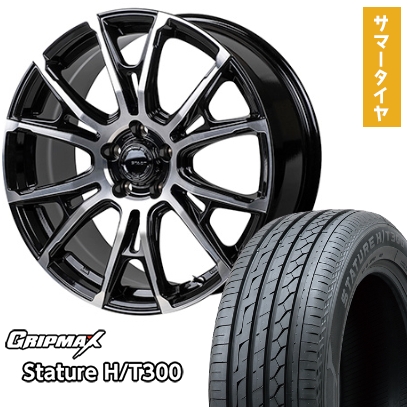 225/60R18 夏タイヤ ホイール4本セット (5/114車用) GRIPMAX