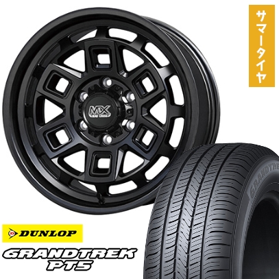 グリップマックス 265/65R17 夏タイヤ ホイール4本セット DUNLOP