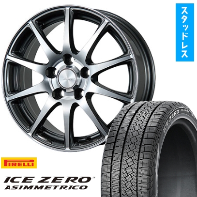 ICE ASIMMETRICO 225/65R17 スタッドレスタイヤ ホイール4本セット 