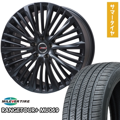 245/45R20 夏タイヤ ホイール4本セット ミレバー レンジツアープラス 