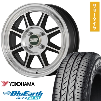 BluEarth 165/55R15 夏タイヤ ホイール4本セット ヨコハマ ブルー