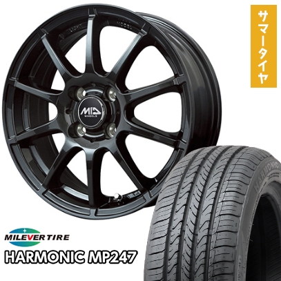 165/55R14 夏タイヤホイール4本セット