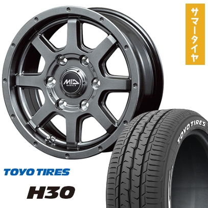 キャラバン純正　195/80R15 タイヤ・ホイール4本　2021年製 キャラバン 夏タイヤ ホイール4本セット 195/80R15 107/105N トーヨー