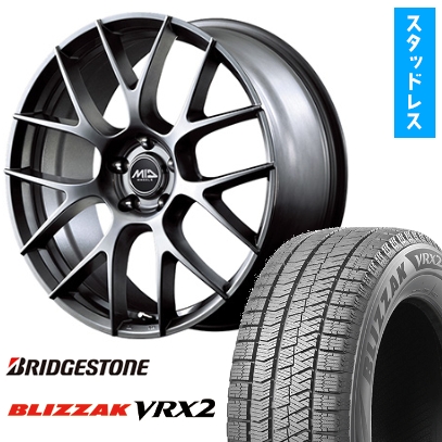 235/50R20 スタッドレスタイヤ ホイール4本セット ブリザック RFT VRX2 MID レフィナーダ モーション3 トヨタ・レクサス用 20インチ