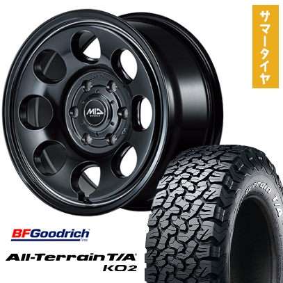 35X12.5R17 夏タイヤ ホイール４本セット BFグッドリッチ オールテレーンT/A KO2 (6穴139車用) MID ガルシア パーム8 17インチ