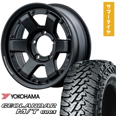 GEOLANDAR 【新品】ジムニー 夏タイヤ ホイール4本セット 175/80R16 