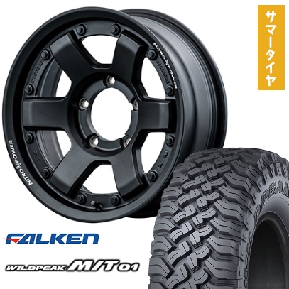 サマータイヤ　18インチ　ホイール付 WILDPEAK 【新品】ジムニー 夏タイヤ ホイール4本セット 185/85R16