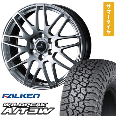 PARADA Spec-X 275/55R20 夏タイヤ ホイール4本セット FALKEN ワイルド 