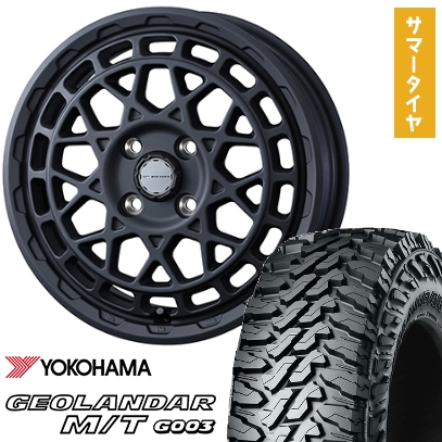 GEOLANDAR 165/65R14 夏タイヤ ホイール4本セット ヨコハマ 