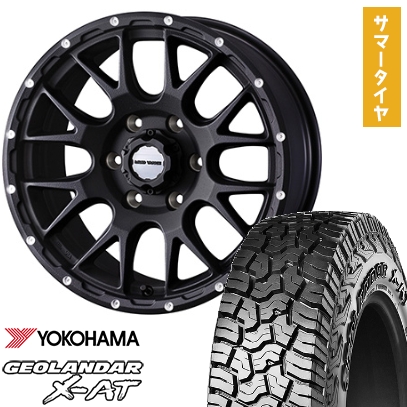 GEOLANDAR 265/65R17 夏タイヤ ホイール4本セット YOKOHAMA 