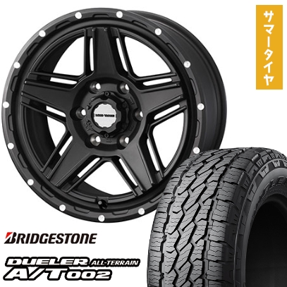 マッドテレーン 265/60R18 夏タイヤ ホイール4本セット BRIDGESTONE 
