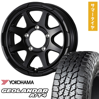 GEOLANDAR ジムニーシエラ 夏タイヤ ホイール4本セット 215/75R15