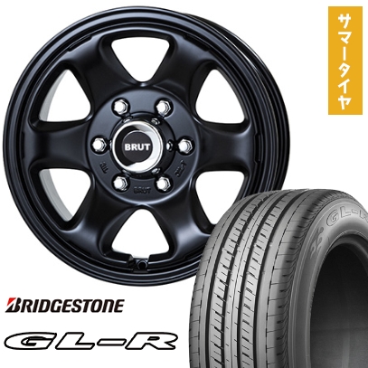 BRIDGESTONE（ブリヂストン） ハイエース200系 夏タイヤ ホイール4本 