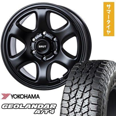 GEOLANDAR 285/70R17 夏タイヤ ホイール4本セット YOKOHAMA
