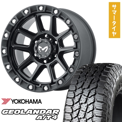 GEOLANDAR 275/70R17 夏タイヤ ホイール4本セット YOKOHAMA 
