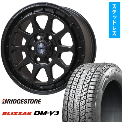 265/65R18 スタッドレスタイヤ ホイール4本セット ランクル300/ランクル250 ブリザック DM-V3 LMG DIEZ 18インチ