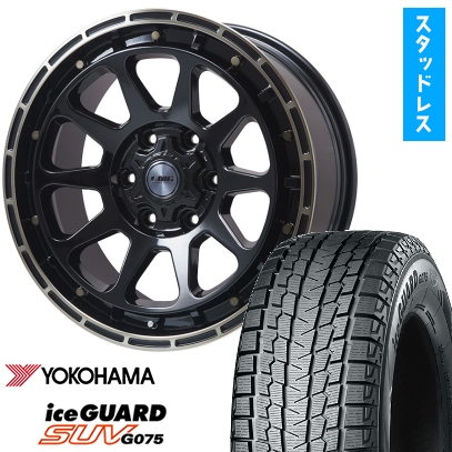 265/65R17 スタッドレスタイヤ ホイール4本セット ヨコハマ アイスガード SUV G075 レアマイスター LMG DIEZ 17インチ