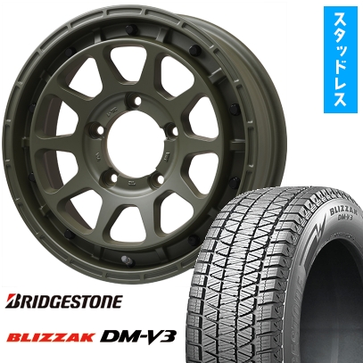 ブリザック DMーV3 - 215/70R16 スタッドレスタイヤ 銀輪4本仕かける ブリヂストン ブリ背嚢 DM-V3 レアマイスター LMG DIEZ オリーブ緑であること 16in