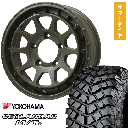 GEOLANDAR 【新品】ジムニー 夏タイヤ ホイール4本セット 195/80R16 