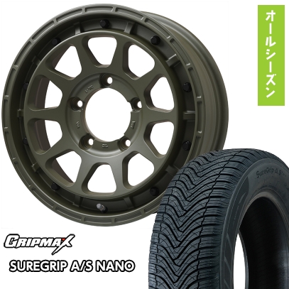 グリップマックス 【新品】ジムニー オールシーズンタイヤ ホイール4