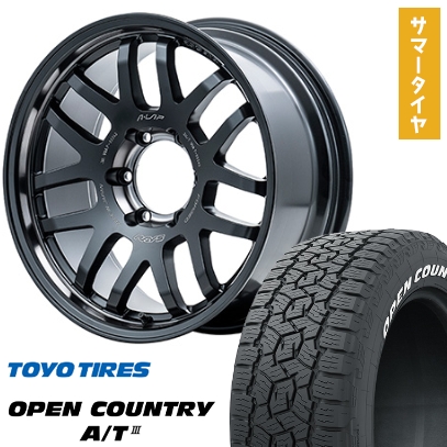 265/65R18 夏タイヤ ホイール4本セット TOYO OPEN COUNTRY A/T III RWL/RBL (6/139車用) RAYS A LAP A LAP-07X 2324 LIMITED EDITION 18インチ