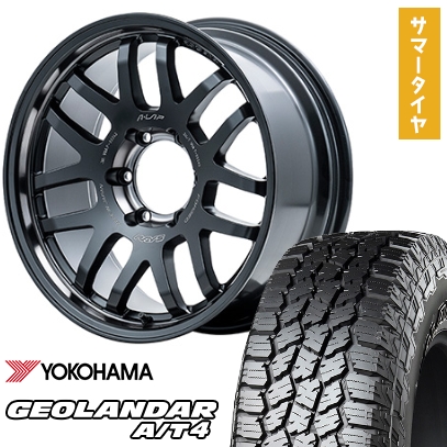 265/65R18 夏タイヤ ホイール4本セット YOKOHAMA ジオランダー A/T4 G018 (6/139車用) RAYS A LAP A LAP-07X 2324 LIMITED EDITION 18インチ