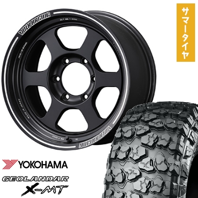 GEOLANDAR - 35X12.5R17 夏タイア 車輪４本仕掛ける ヨコハマ ジオランダー X-MT G005 (6穴139車用) RAYS VOLK TE37XT 17in 車、バイク、自転車-夏タイヤ、ホイールセット-タイヤ、ホイール